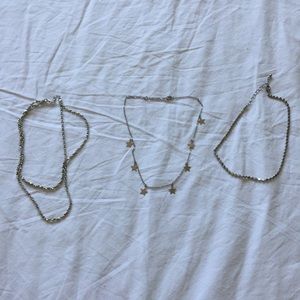 BOGO! Bundle of Silver Chokers